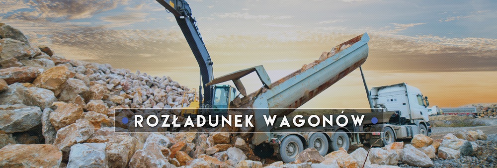 rozładunek wagonów